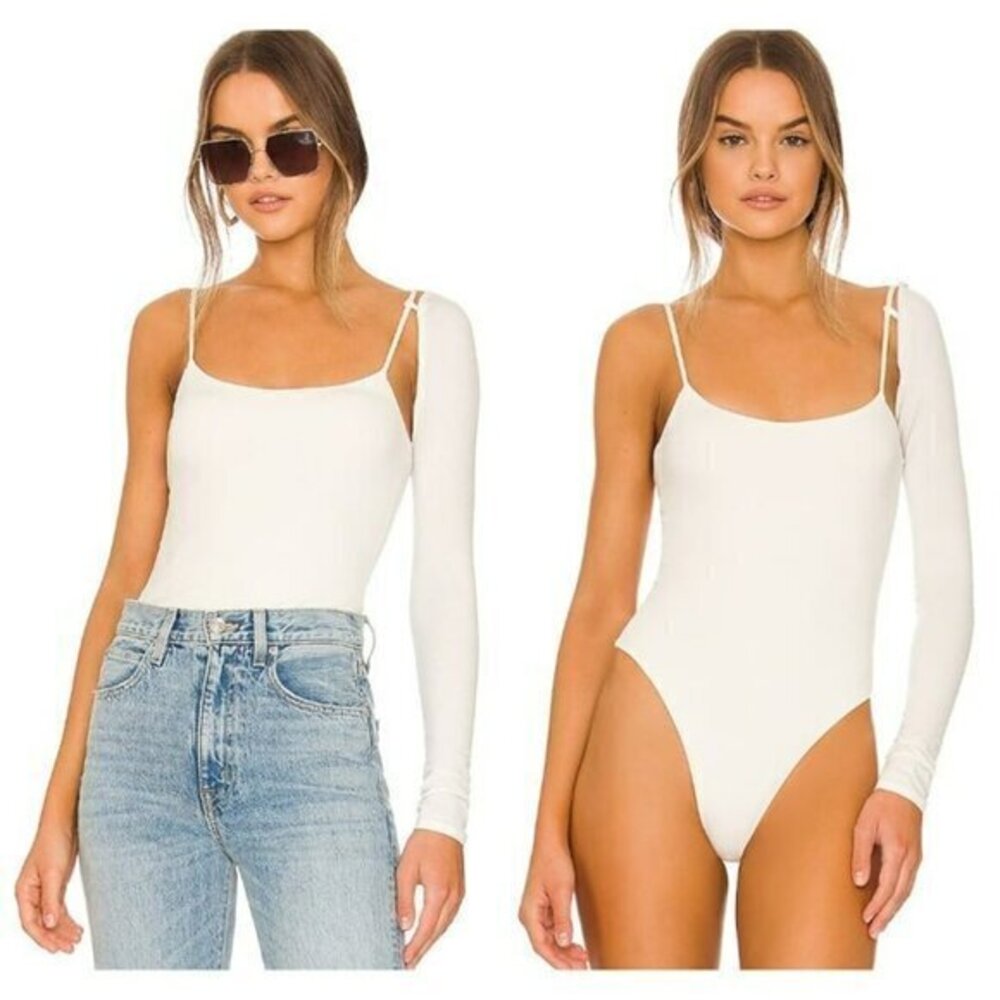 Not Yours To Keep Cynthia Bodysuit - White